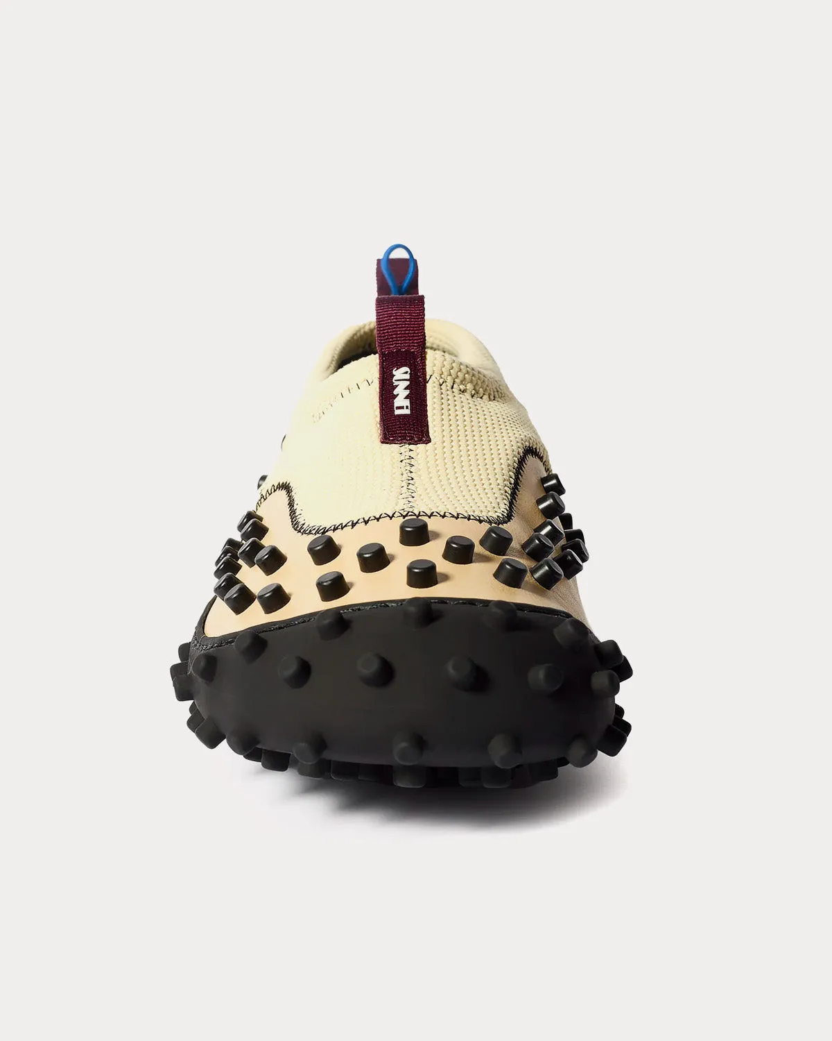1000CHIODI Sand / Black Slip On Sneakers