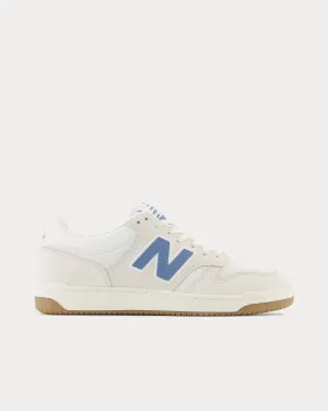 480 Sea Salt / White / Heron Blue Low Top Sneakers