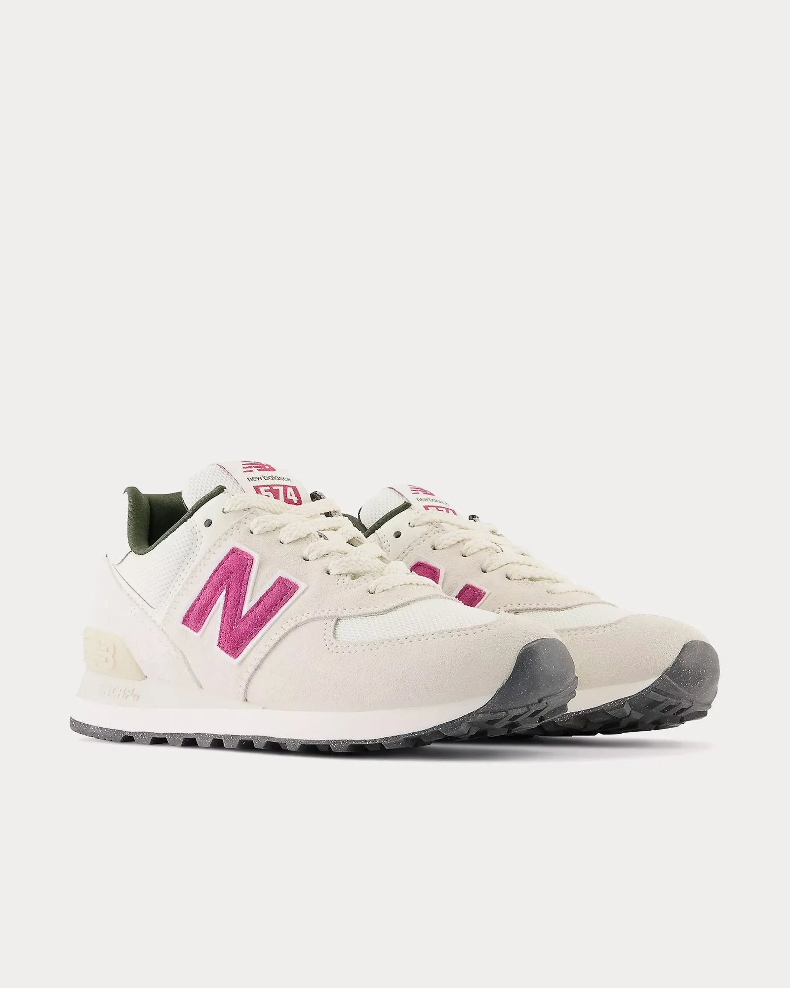 574 Sea Salt / Scorpio / Kombu Low Top Sneakers