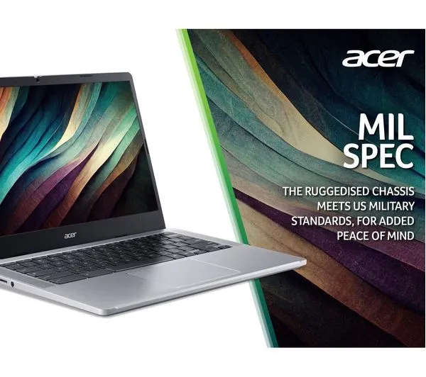 Acer Laptop Chromebook 314 - Eight-Core i3 8GB DDR5 RAM 128GB eMMC ChromeOS 14" IPS FHD Screen