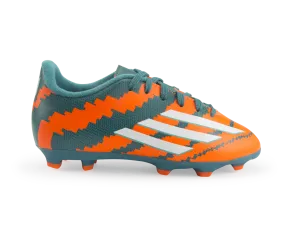 adidas Kids Messi 10.3 FG Power Teal/White/Solar Orange
