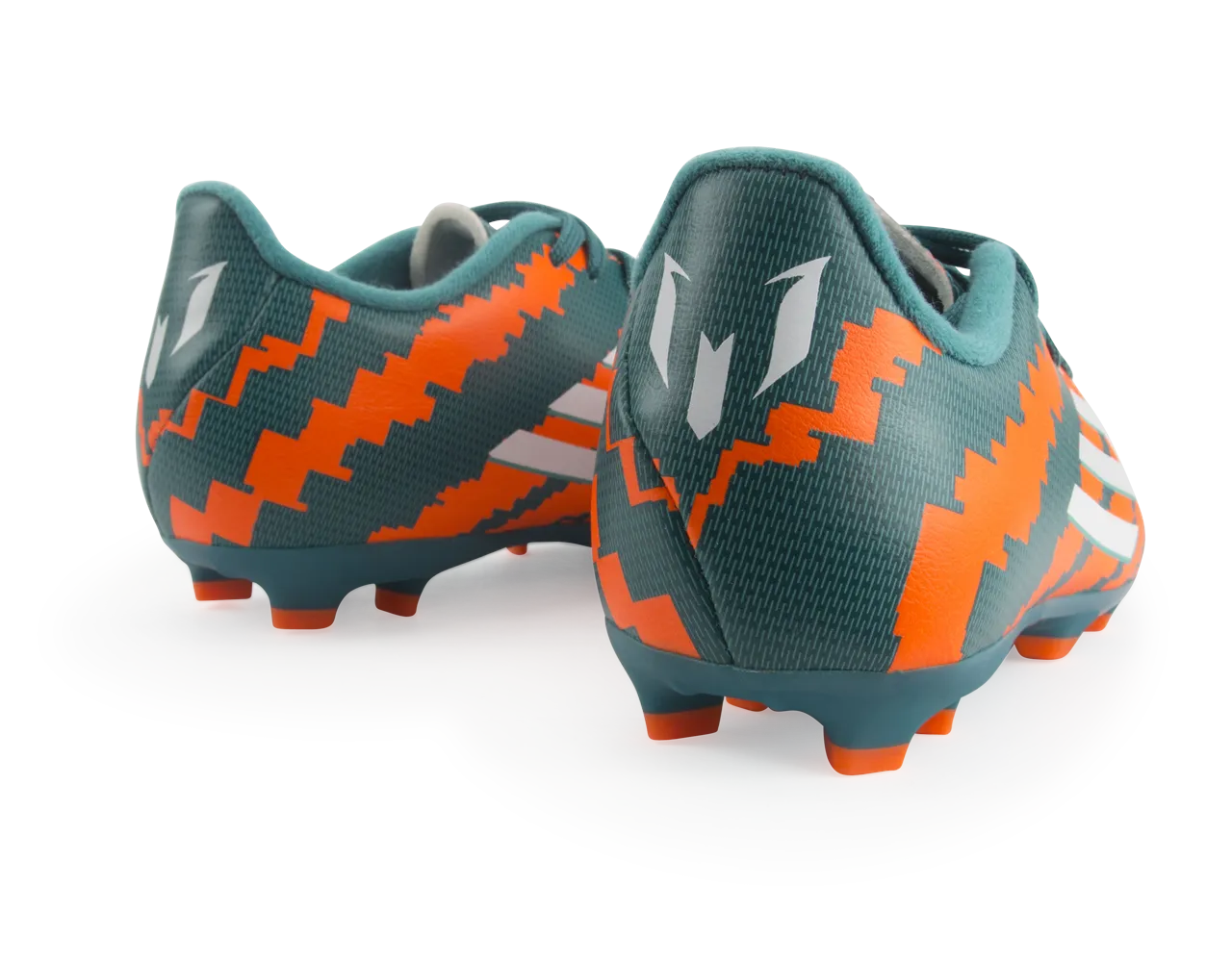 adidas Kids Messi 10.3 FG Power Teal/White/Solar Orange