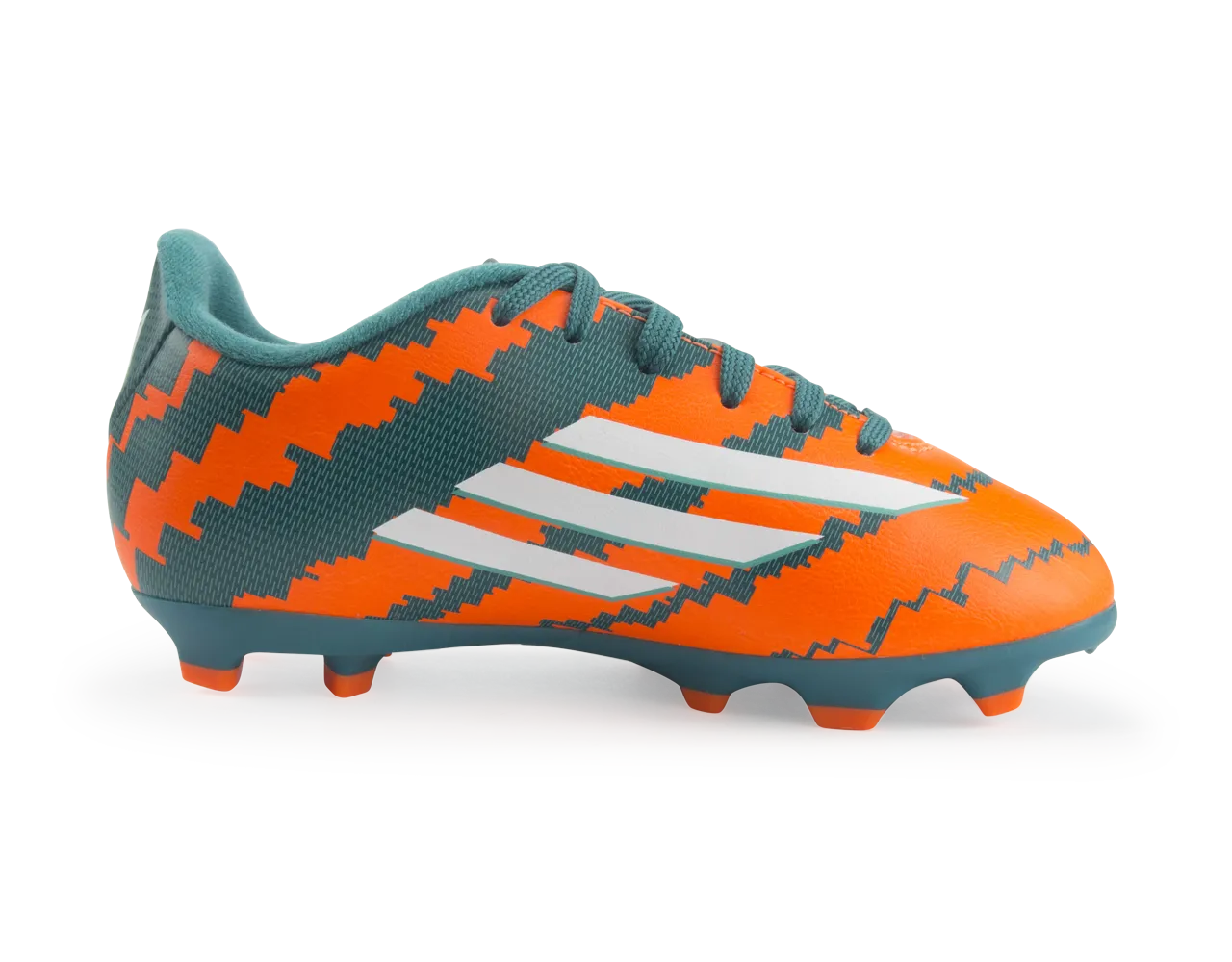 adidas Kids Messi 10.3 FG Power Teal/White/Solar Orange