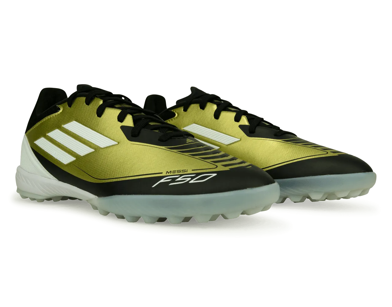 adidas Men's F50 Messi League TF Gold/White/Black