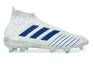 adidas Men's Predator 19  FG White/Bold Blue