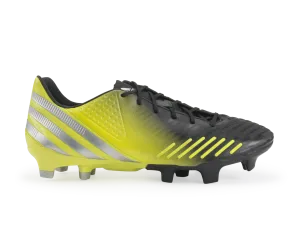 adidas Men's Predator LZ TRX FG Black/Neon Lime-White-Metallic Silver