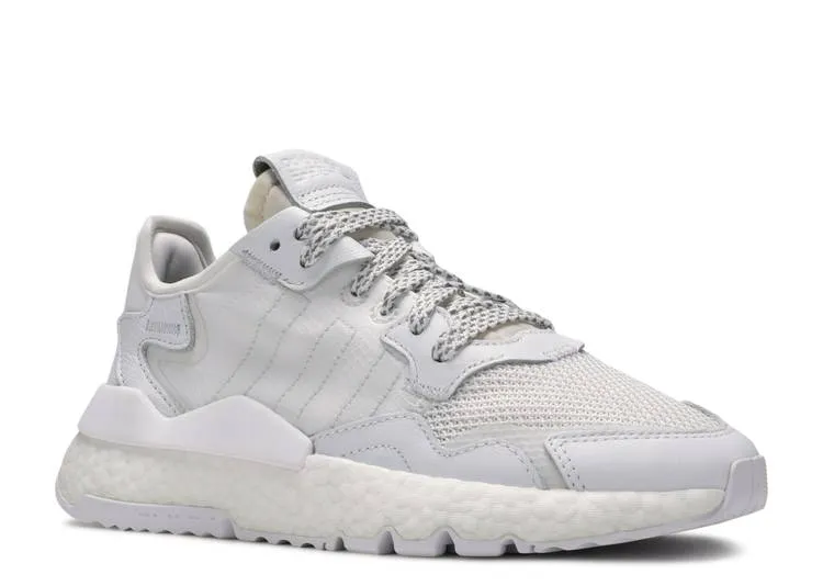 Adidas NITE JOGGER 'TRIPLE WHITE' sneakers, white