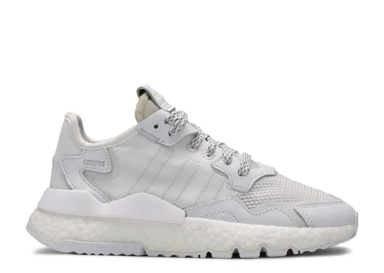 Adidas NITE JOGGER 'TRIPLE WHITE' sneakers, white
