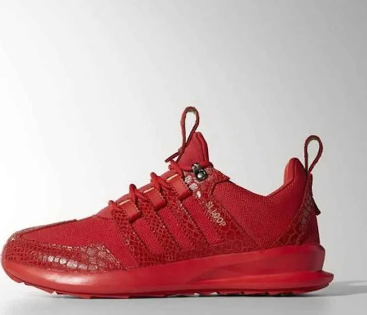 Adidas SL Loop Runner TR 'Red Croc' sneakers, red