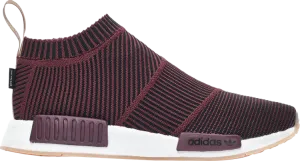 Adidas Sneakersnstuff x NMD_CS1 Primeknit Gore-Tex 'Burgundy' Sneakers, Red