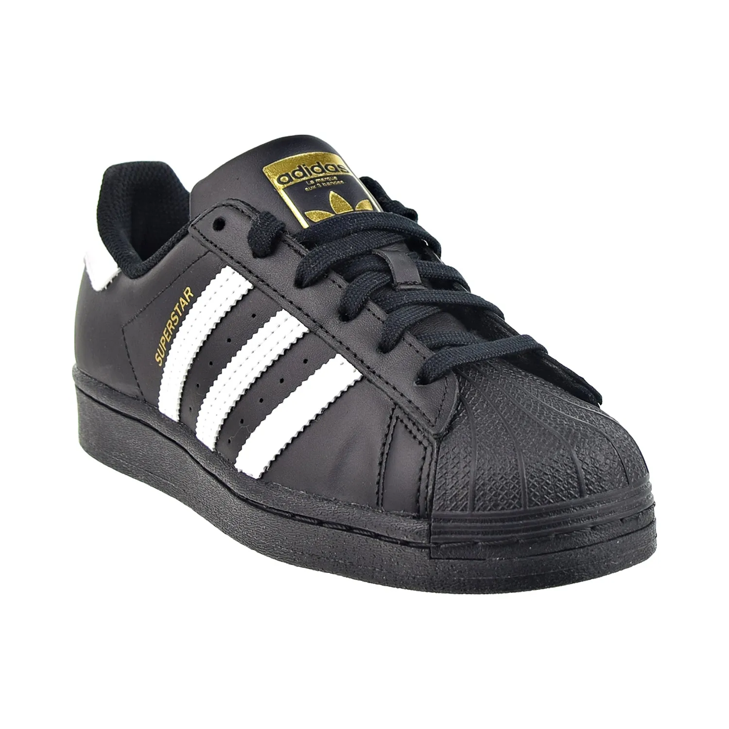 Adidas Superstar J Big Kids' Shoes Core Black/Cloud White