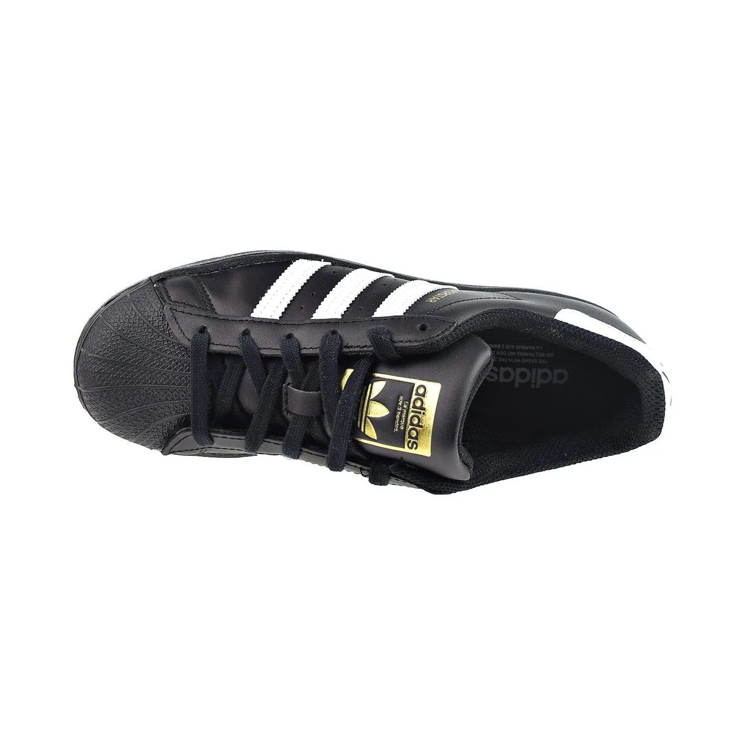 Adidas Superstar J Big Kids' Shoes Core Black/Cloud White