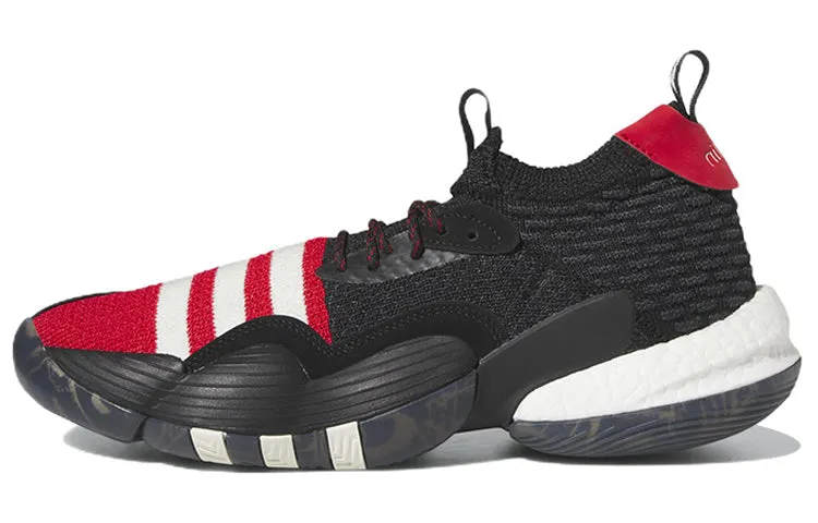Adidas Trae Young 2.0 sneakers, black/red/white