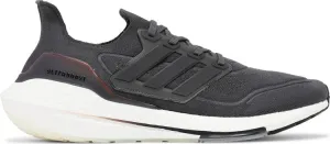 Adidas UltraBoost 21 sneakers, dark grey/orange