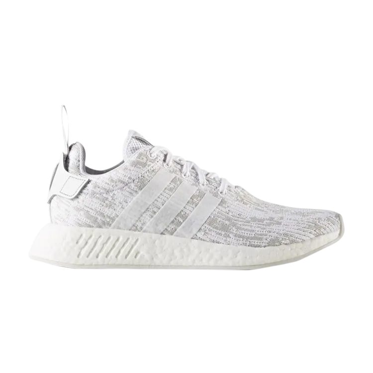 Adidas Wmns NMD_R2 'White Grey' sneakers, white