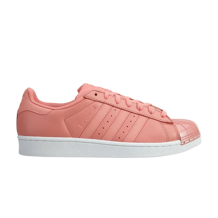 Adidas Wmns Superstar Metal Toe 'Tactile Rose' Sneakers, Pink