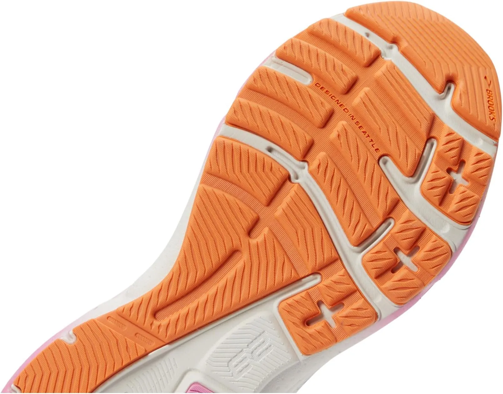 Adrenaline GTS 23 Brooks, White Sand/Sunset/Fuchsia