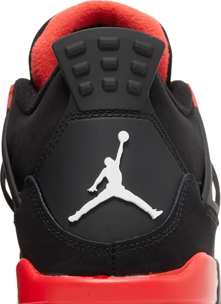 Air Jordan 4 Retro GS Red Thunder sneakers, red