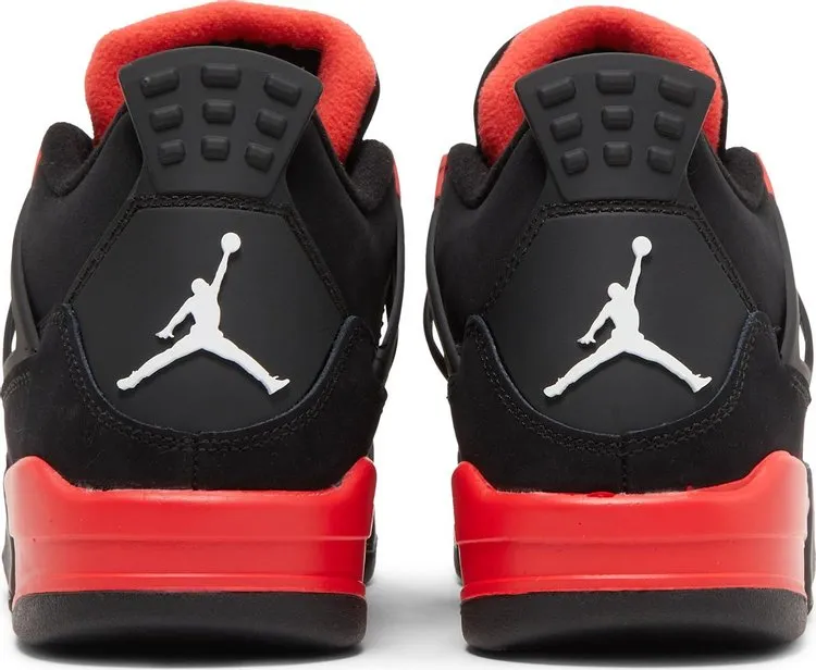 Air Jordan 4 Retro GS Red Thunder sneakers, red