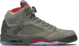 Air Jordan 5 Retro Camo Sneakers, Gray