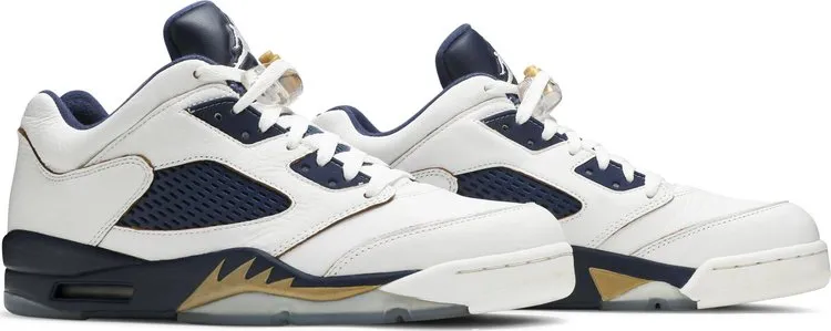 Air Jordan 5 Retro Low Dunk From Above Sneakers, White