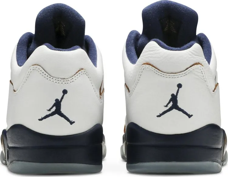 Air Jordan 5 Retro Low Dunk From Above Sneakers, White