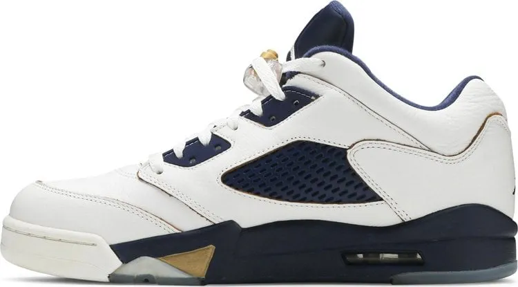 Air Jordan 5 Retro Low Dunk From Above Sneakers, White