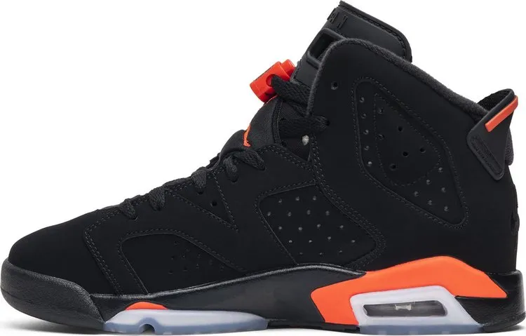 Air Jordan 6 Retro GS Infrared 2019, black