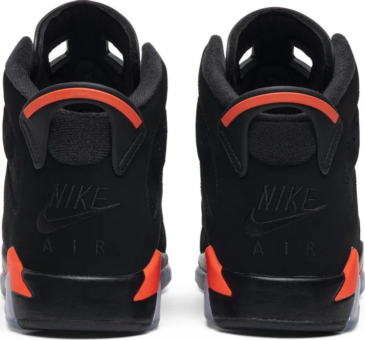 Air Jordan 6 Retro GS Infrared 2019, black