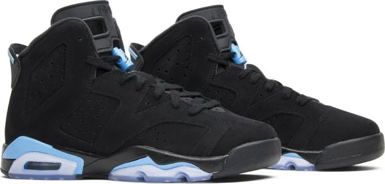 Air Jordan 6 Retro GS UNC sneakers, black