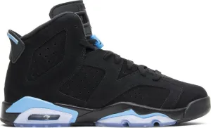 Air Jordan 6 Retro GS UNC sneakers, black