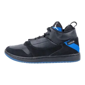 Air Jordan Fadeaway High-Top Sneakers Leather Black Colour For Men