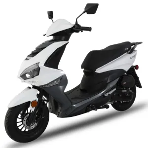 Amigo GTO 50 Automatic Moped Scooter, FULLY ASSEMBLED, Electric Start, Custom Rims