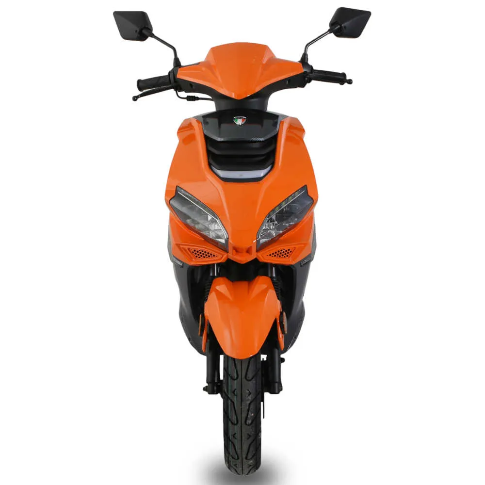 Amigo GTO 50 Automatic Moped Scooter, FULLY ASSEMBLED, Electric Start, Custom Rims
