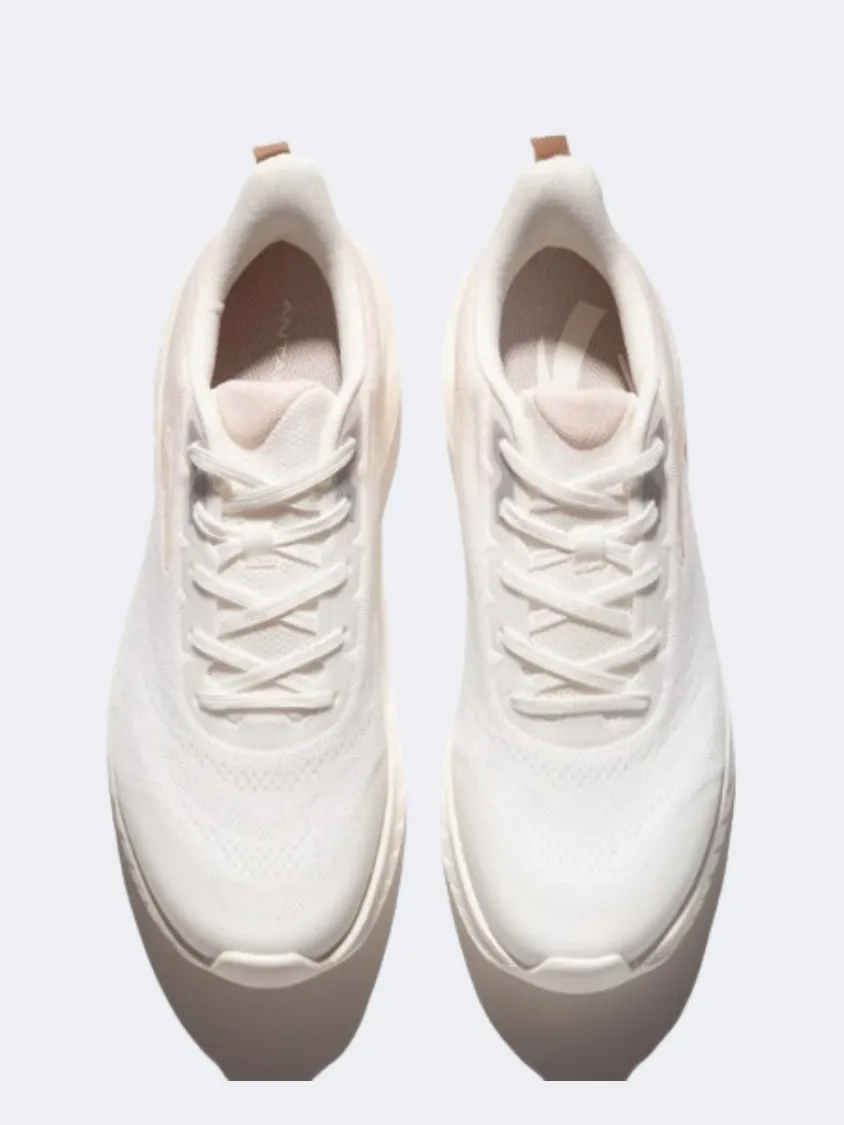 Anta Cloud Women Running Shoes Beige/Pink
