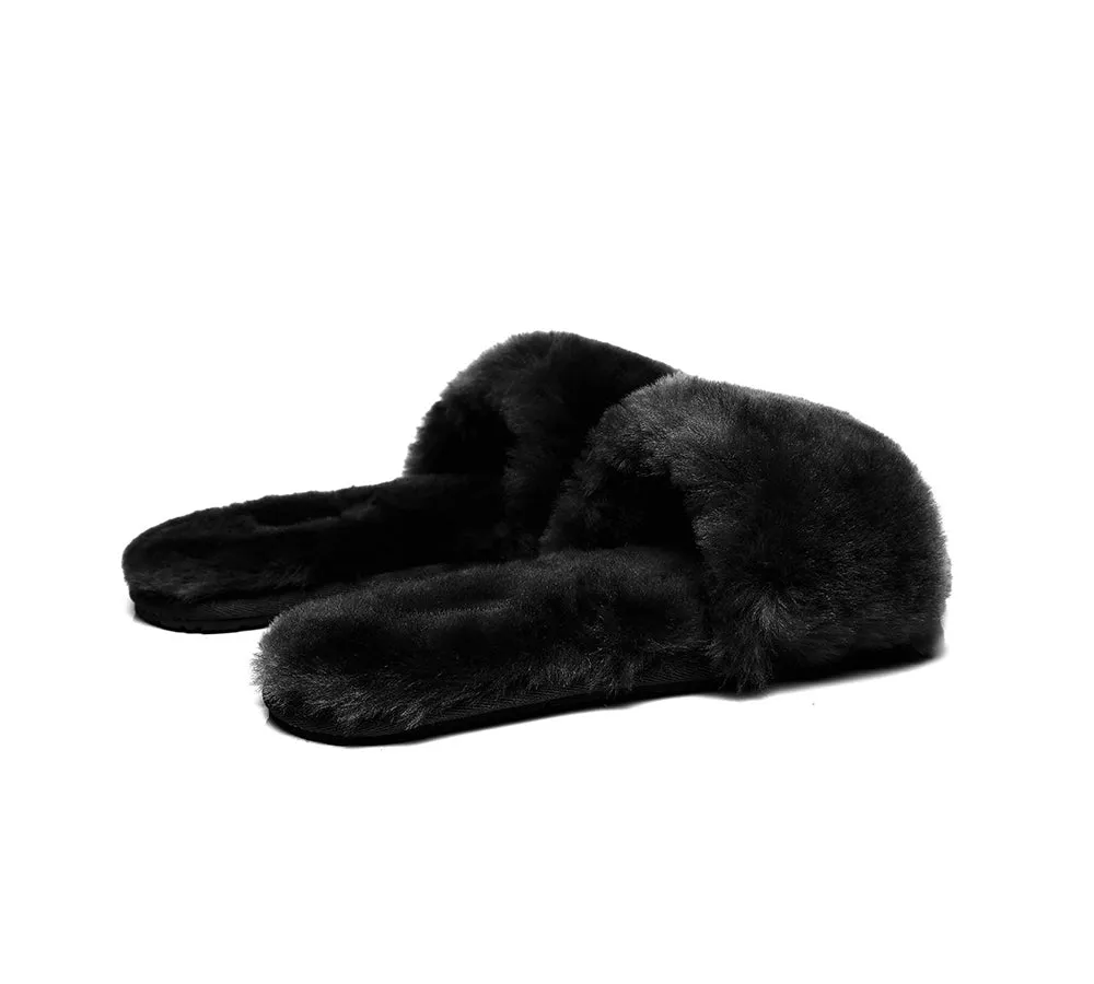 AUSTRALIAN SHEPHERD® UGG Women Fluffy Slides Nala
