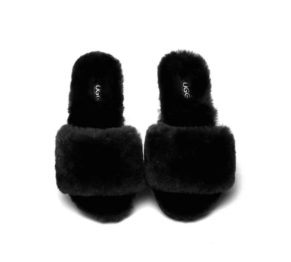 AUSTRALIAN SHEPHERD® UGG Women Fluffy Slides Nala
