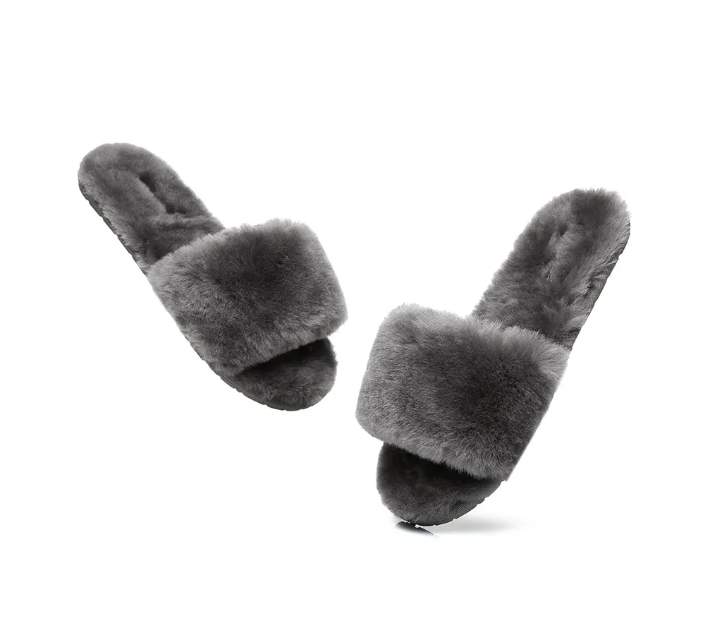 AUSTRALIAN SHEPHERD® UGG Women Fluffy Slides Nala