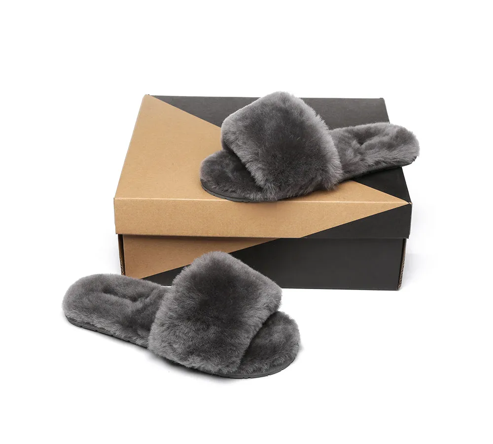 AUSTRALIAN SHEPHERD® UGG Women Fluffy Slides Nala