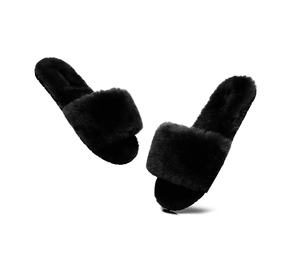 AUSTRALIAN SHEPHERD® UGG Women Fluffy Slides Nala