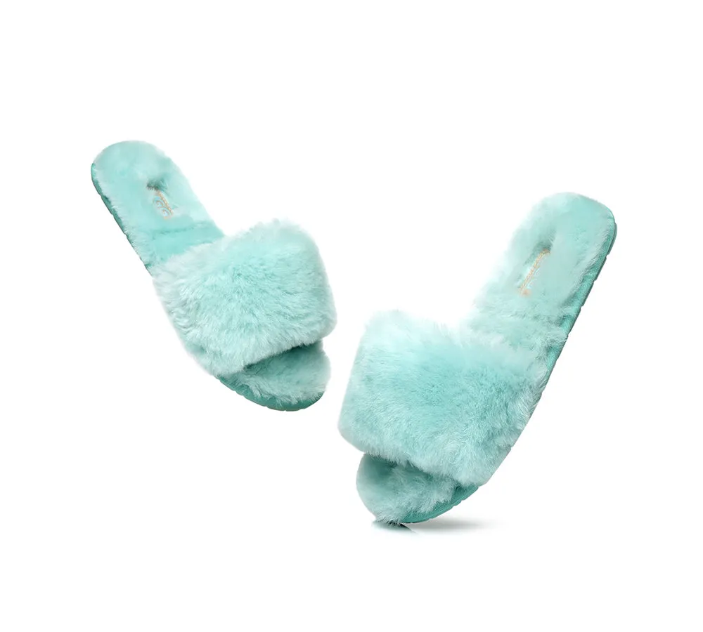 AUSTRALIAN SHEPHERD® UGG Women Fluffy Slides Nala