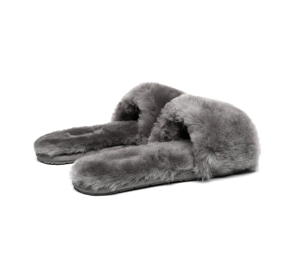 AUSTRALIAN SHEPHERD® UGG Women Fluffy Slides Nala