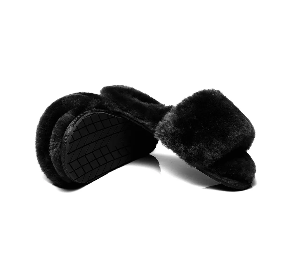 AUSTRALIAN SHEPHERD® UGG Women Fluffy Slides Nala