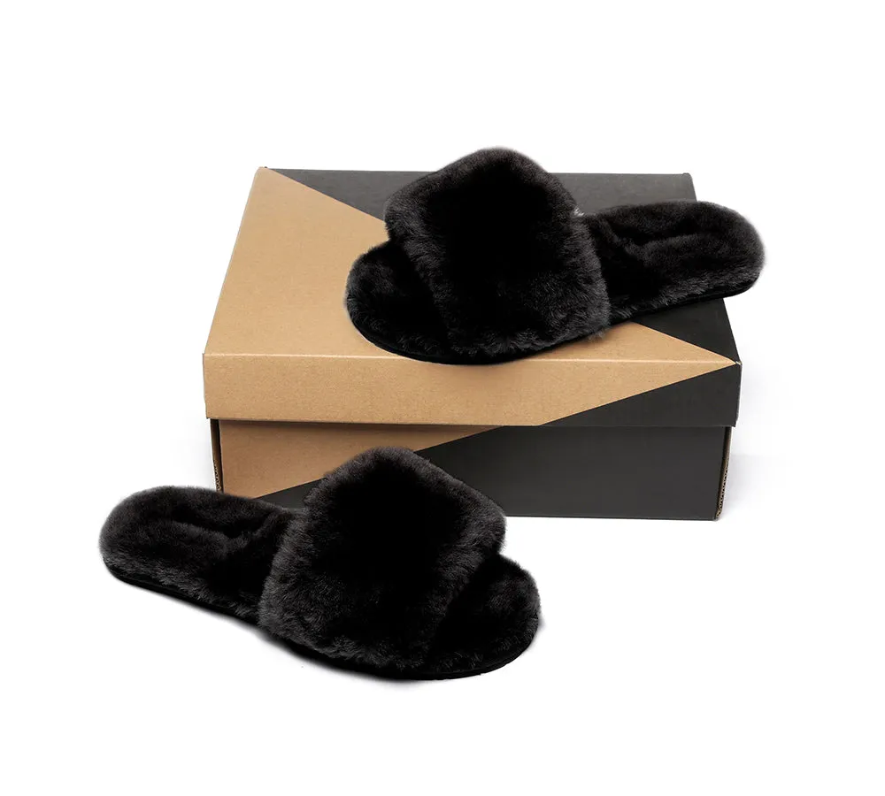 AUSTRALIAN SHEPHERD® UGG Women Fluffy Slides Nala