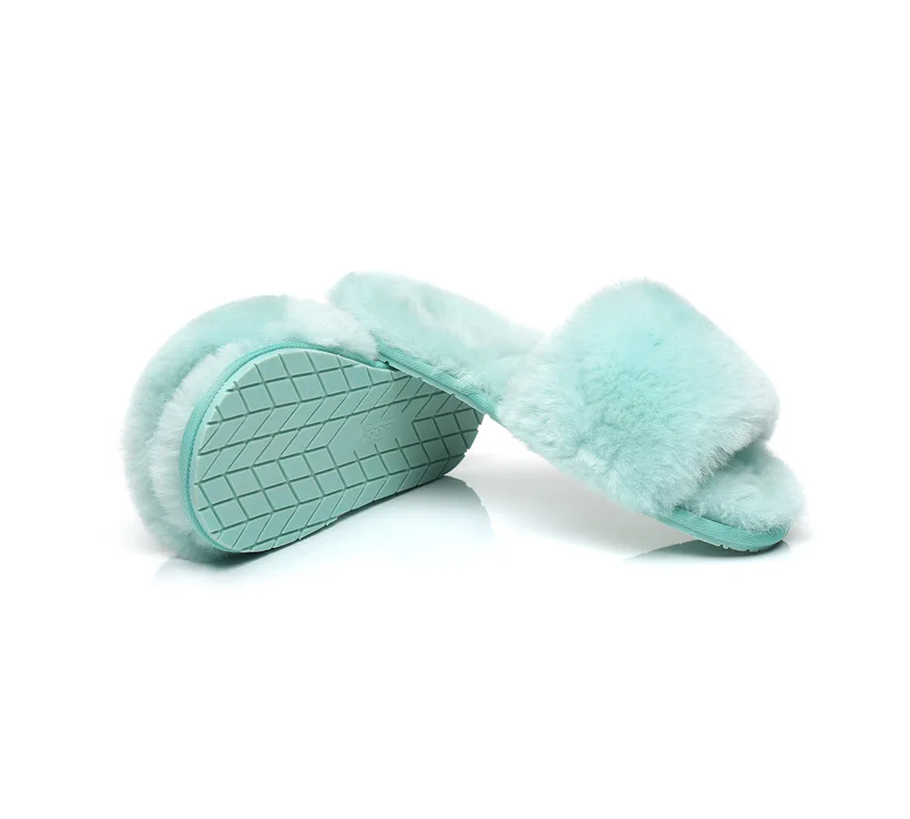 AUSTRALIAN SHEPHERD® UGG Women Fluffy Slides Nala
