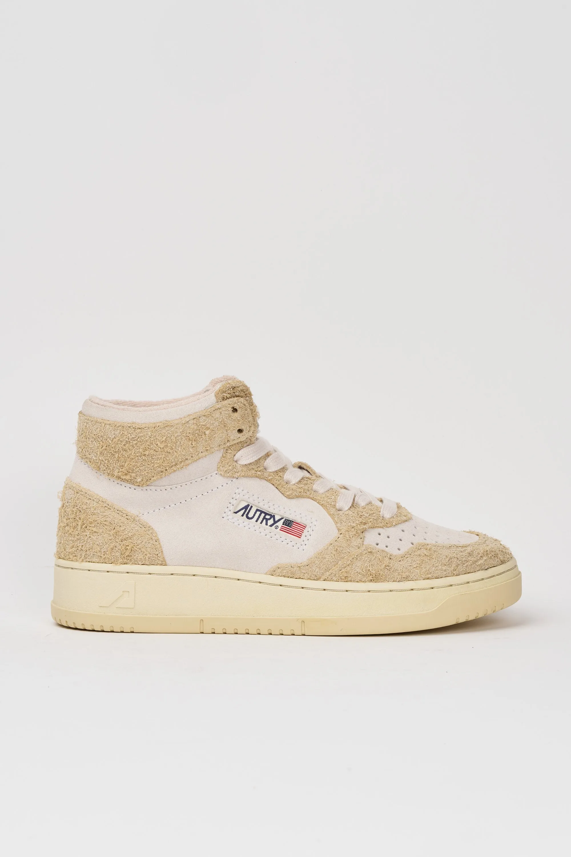 Autry Sneackers Medalist Low Mid Suede Hair 4052
