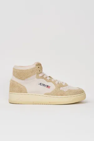 Autry Sneackers Medalist Low Mid Suede Hair 4052