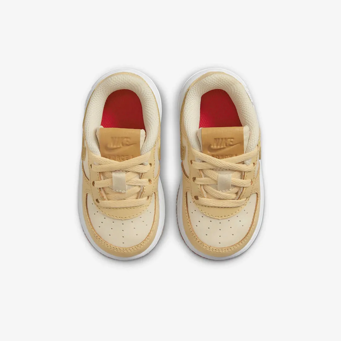 Baby & Toddlers Nike Air Force 1 LV8  (Pearl White/Ale Brown/Sesame)(DQ6086-200)