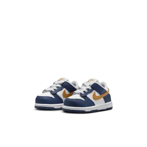 Baby/Toddler Nike Dunk Low "Midnight Navy Wheat"