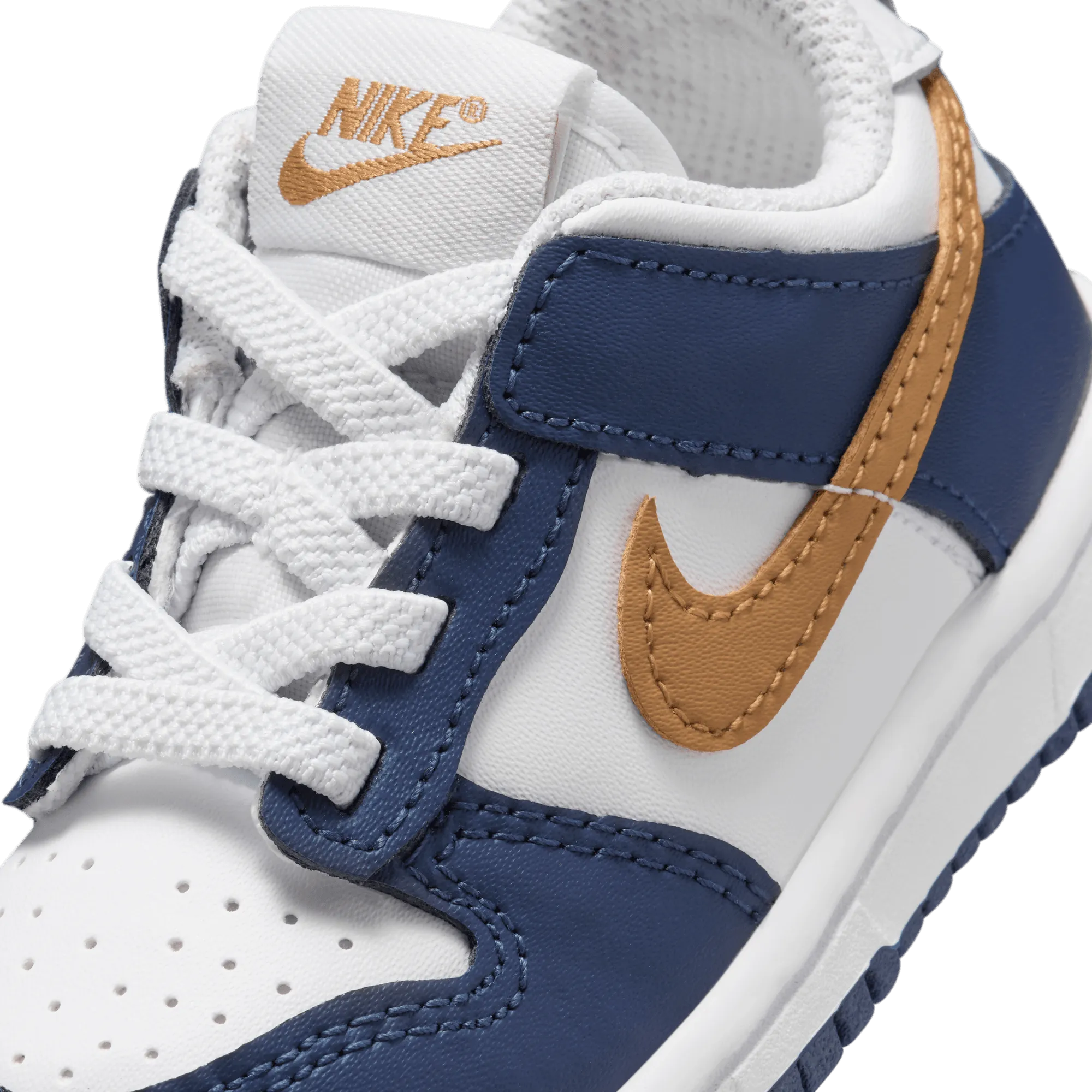 Baby/Toddler Nike Dunk Low "Midnight Navy Wheat"